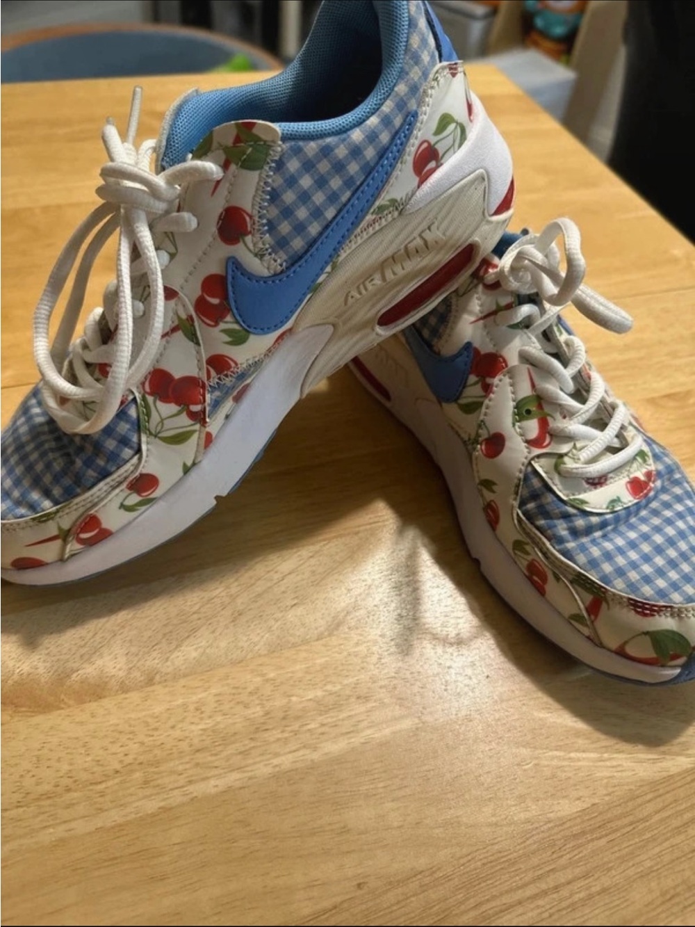 Youth Nike Limited Edition Cherry Print Sneakers